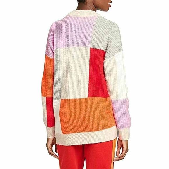 LEGO x Target Colorblock Sweater Unisex Sz M Crewneck Multicolor Retro Pullover - Picture 10 of 10